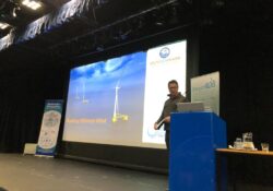 Tim James speaking at Destination Renewables event